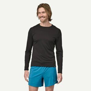 Patagonia Men's Long-Sleeved Capilene® Cool Lightweight - Black - Size M